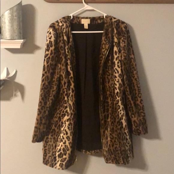 chicos leopard coat